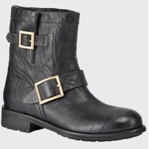 JIMMY CHOO Biker Boots